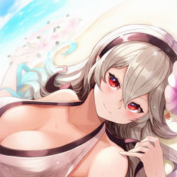 This is a pixiv picture whose title is 【FE】水着カムイ【ヒーローズ】.