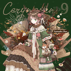 This is a pixiv picture whose title is 9月の鹿.