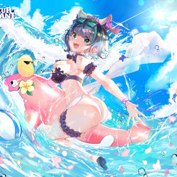 This is a pixiv picture whose title is チェシャー(アズールレーン).