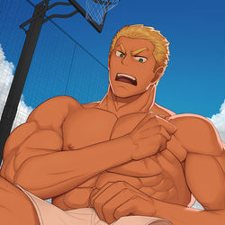 This is a pixiv picture whose title is go commando.