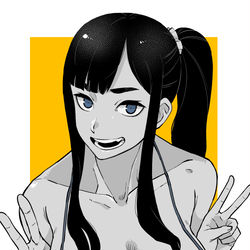 This is a pixiv picture whose title is ８月後半の落書き.