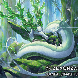 This is a pixiv picture whose title is 【ZENONZARD】均衡のドラゴン.