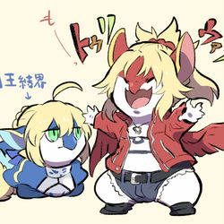 This is a pixiv picture whose title is 版権落書き詰.
