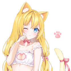 This is a pixiv picture whose title is 🐈.