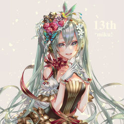 This is a pixiv picture whose title is 8/31ミク.