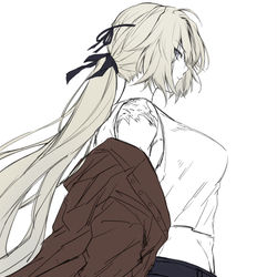 This is a pixiv picture whose title is ローポニー.