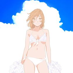 This is a pixiv picture whose title is オトメ水着の楽園.
