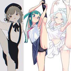 This is a pixiv picture whose title is I字バランスまとめ①.