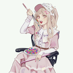 This is a pixiv picture whose title is 配信者.