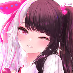 This is a pixiv picture whose title is 夜見れな３D記念.