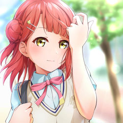 This is a pixiv picture whose title is 歩夢ちゃん.