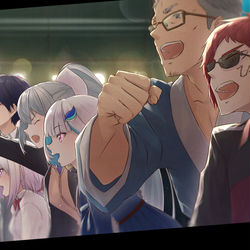 This is a pixiv picture whose title is 祭り.