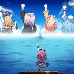 This is a pixiv picture whose title is hololive 5期生 絆.