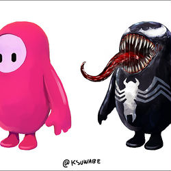 This is a pixiv picture whose title is VENOM.