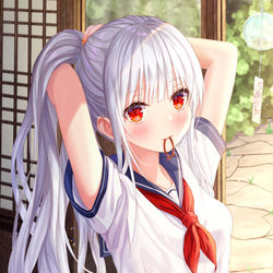 This is a pixiv picture whose title is JK.
