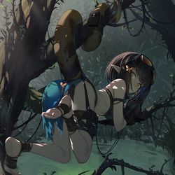 This is a pixiv picture whose title is 森蚺~.