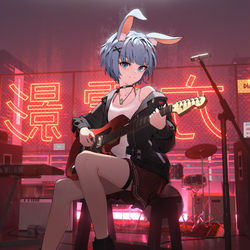 This is a pixiv picture whose title is 仕事絵.