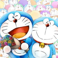 This is a pixiv picture whose title is 50th and HBD.