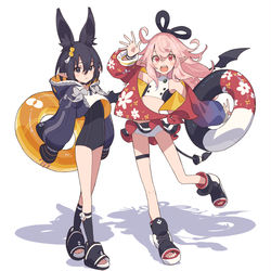 This is a pixiv picture whose title is あつい！.