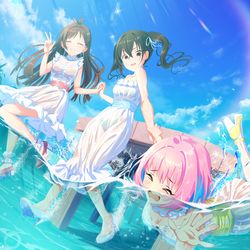This is a pixiv picture whose title is GO JUST JUMP ！.