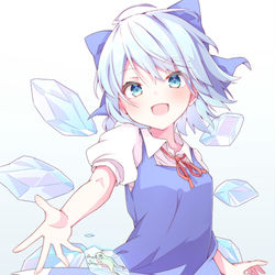 This is a pixiv picture whose title is チルノ.