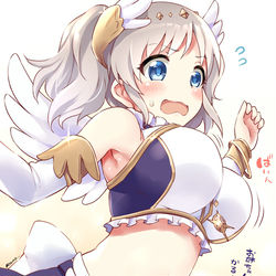 This is a pixiv picture whose title is アカリと入れ替わって身体が重いヨリ.