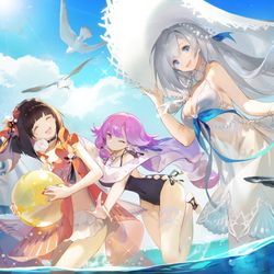 This is a pixiv picture whose title is 永远的7日之都.