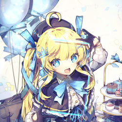 This is a pixiv picture whose title is 💙✨HUIONちゃん✨💙.