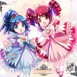 This is a pixiv picture whose title is ふしぎ星のふたご姫.