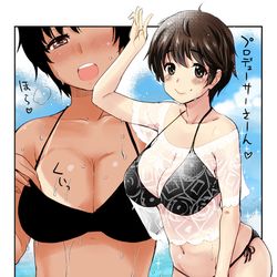 This is a pixiv picture whose title is デレステ5周年CM　及川雫 篇.