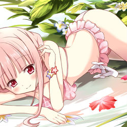 This is a pixiv picture whose title is 水着いろは（初期）.