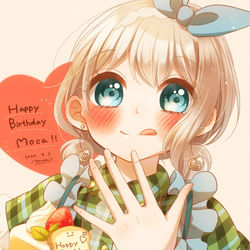 This is a pixiv picture whose title is HAPPY BIRTHDAY MOCA!.