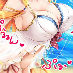 This is a pixiv picture whose title is 水着が違うからでしょうか？.