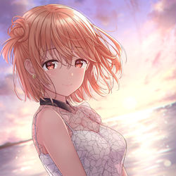 This is a pixiv picture whose title is Yui.