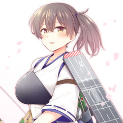 This is a pixiv picture whose title is 加賀さん改二.