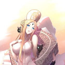 This is a pixiv picture whose title is 水着アビー（ちょい大人化）.