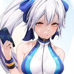 This is a pixiv picture whose title is 巴御前.