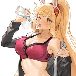 This is a pixiv picture whose title is 汗水.