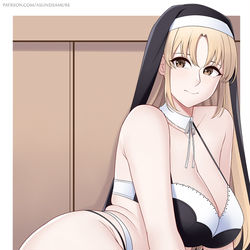 This is a pixiv picture whose title is Sister Cleaire (Nijisanji).
