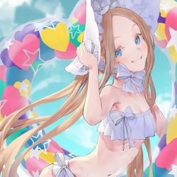 This is a pixiv picture whose title is 水着アビー.