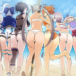 This is a pixiv picture whose title is 夏の終わりに.