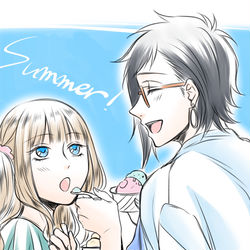 This is a pixiv picture whose title is 創作らくがき.