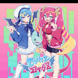 This is a pixiv picture whose title is Live☆Twinキスキル・リィラ.