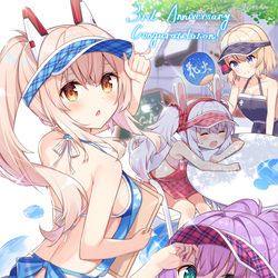 This is a pixiv picture whose title is 祝3周年！.