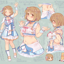 This is a pixiv picture whose title is Go To Paradise三村かな子ちゃん.