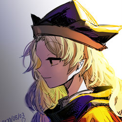 This is a pixiv picture whose title is 摩多羅隠岐奈.
