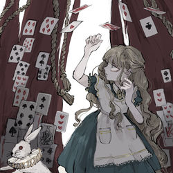 This is a pixiv picture whose title is バイバイ、おとぎの国.