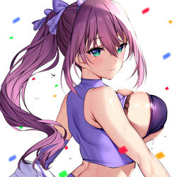 This is a pixiv picture whose title is ライバル校のチアリーダーが小悪魔系.