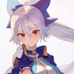 This is a pixiv picture whose title is 水着巴さん.