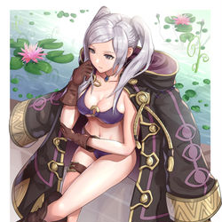 This is a pixiv picture whose title is 水着ルフレ.